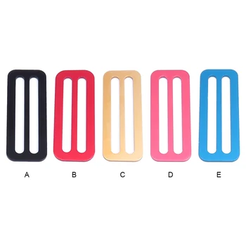 น้ําหนักเข็มขัดสไลด์ Keeper Gear Holding Buckles อลูมิเนียมดําน้ํา Webbing Harness Stopper Retainer เครื่องมือ Rose red