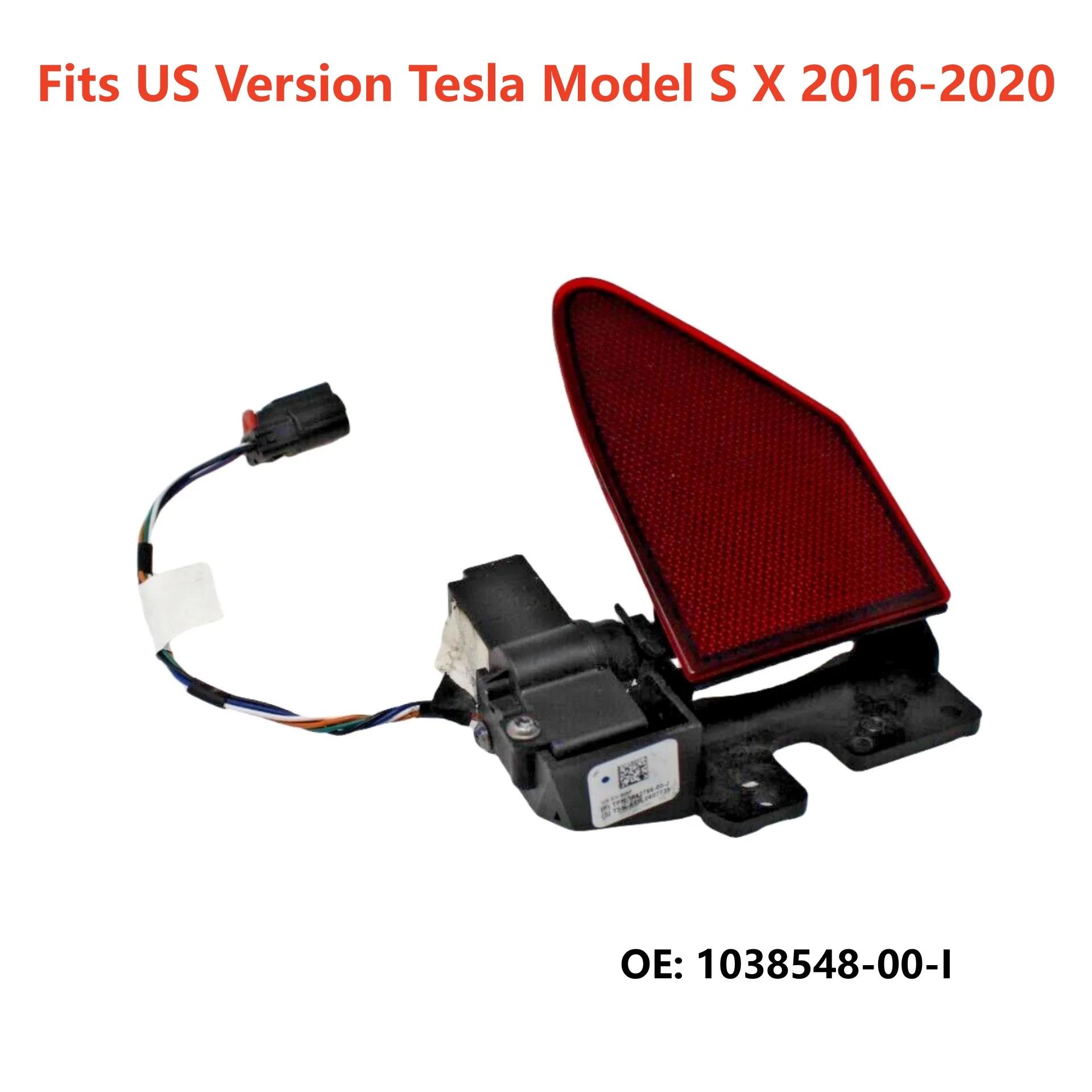 Fit US Tesla Model S X 2016‑2020 Left Charge Port Door Assembly OE 1038548‑00‑I 103854800I Auto Repair Spare Part