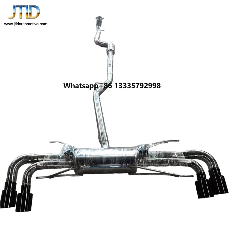 

High Flow Stainless Steel Exhaust System Exhaust Pipe Car for Alfa Romeo Stelvio 2.0T Four Outlet