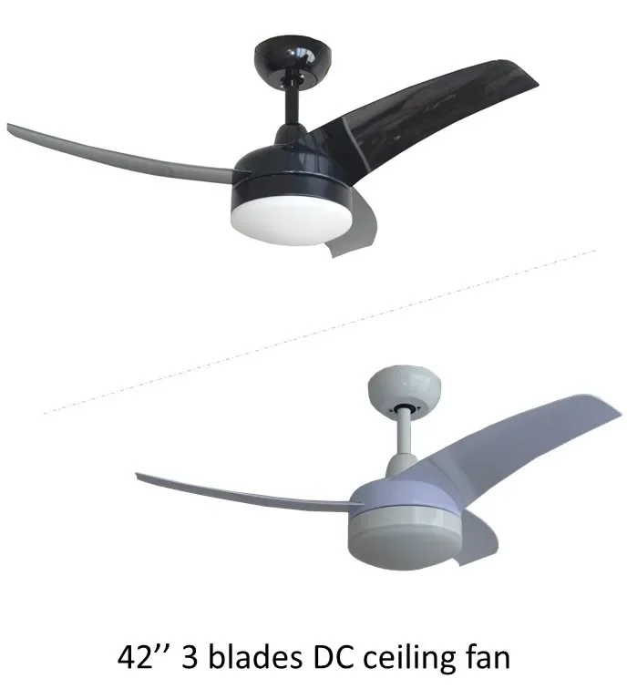 لا تكلفة الكهرباء 42 بوصة مروحة سقف تجارية تعمل بالطاقة الشمسية DC مع نظام البطارية غرفة المعيشة المنزل مروحة سقف بالطاقة الشمسية مع الضوء