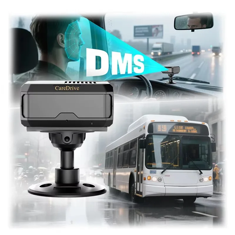 Commercial DSM DMS AI Camera Driver Fatigue Monitoring System GPS Smoking Dozing Alarm Fleet Management APP Control