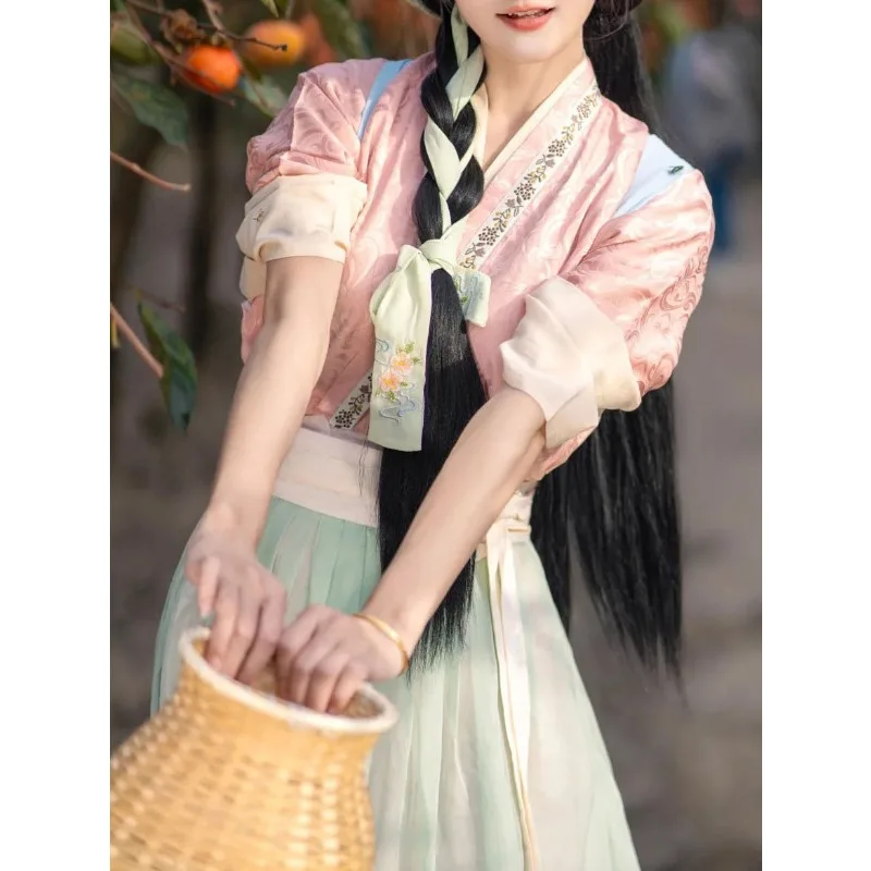 2026-new-pink-song-style-hanfu-pastoral-tea-picking-folk-ancient-costume
