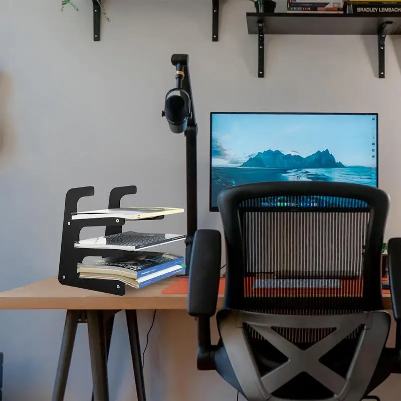 Keyboard Storage Rack 3 Tier Keyboard Storage Rack Mechanical Computer Keyboard Stand Shelf Display Stand Holder Tray For Home