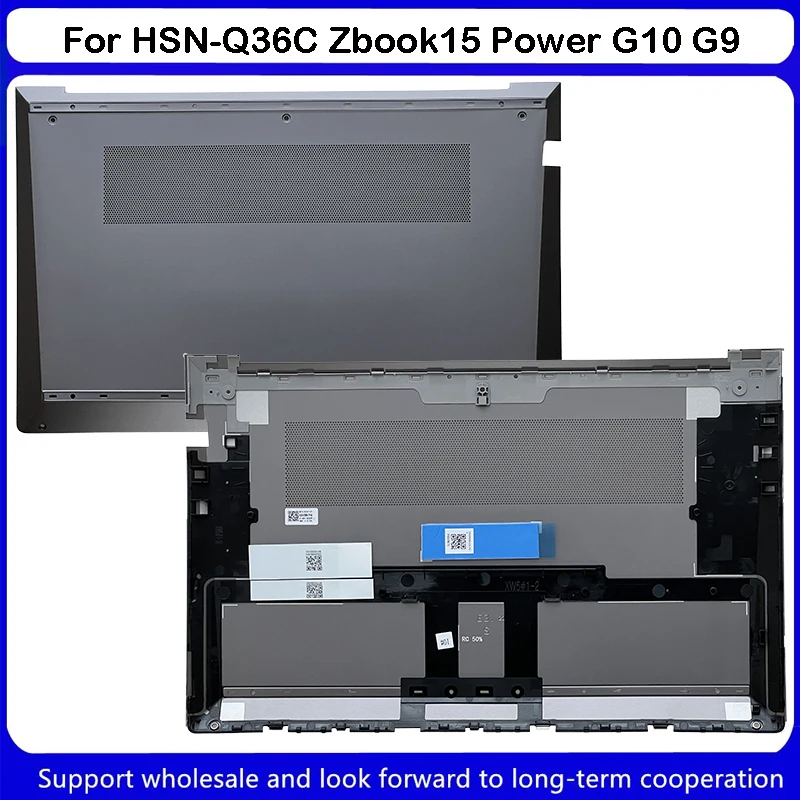 Baru untuk HP HSN-Q36C Zbook15 Power G10 G9 penutup belakang/casing atas/bawah 15.6 inci