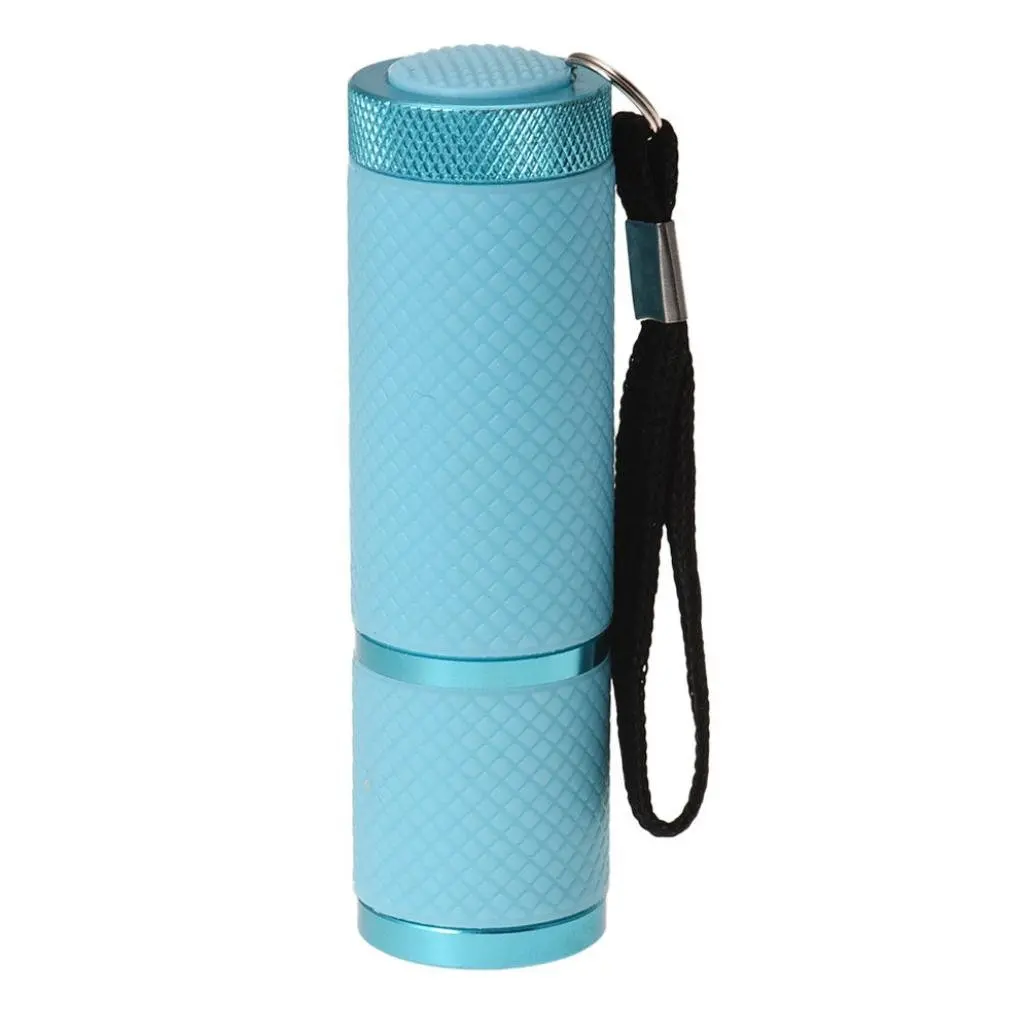 Mini Droger Lichtuithardende Zaklamp Zaklamp voor UV Nagellak (Blauw)
