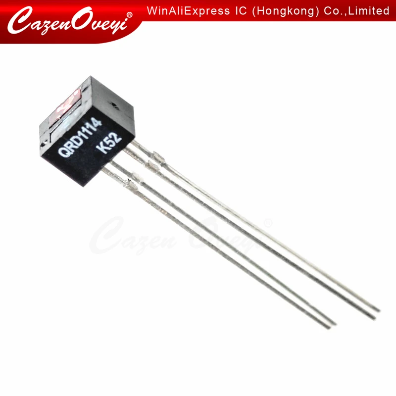 10pcs/lot QRD1114 RD1114 D1114 1114 DIP-4 REFLECTIVE OBJECT SENSOR In Stock