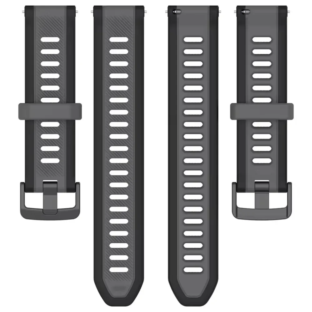 18/20/22mm Silicone Strap for COROS APEX 4 42mm PACE 4 Pro 4 3 Comfortable Adjustable Band for Suunto Vertical/CMF Watch 3 Pro 2