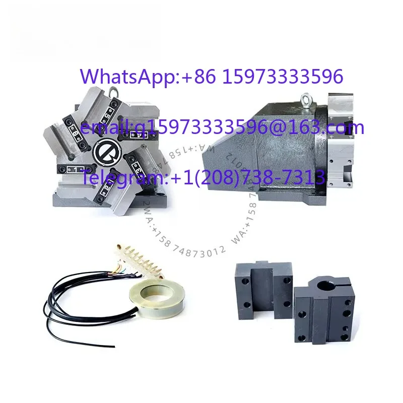 Factory DirectTurret High Quality BT 6/8 Position CNC Turret WD120-6 Electrical Horizontal Series for Turning Tool 6 Position NC