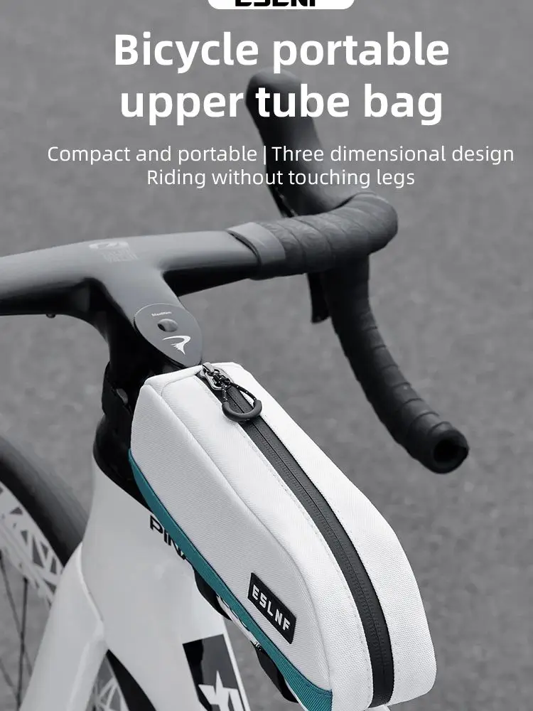 AliExpress ESLNF Breaking Wind Road Bicycle Front Tube Bag Portable Ultralight MTB Bag Cycling Storage Bag Bike Accessories