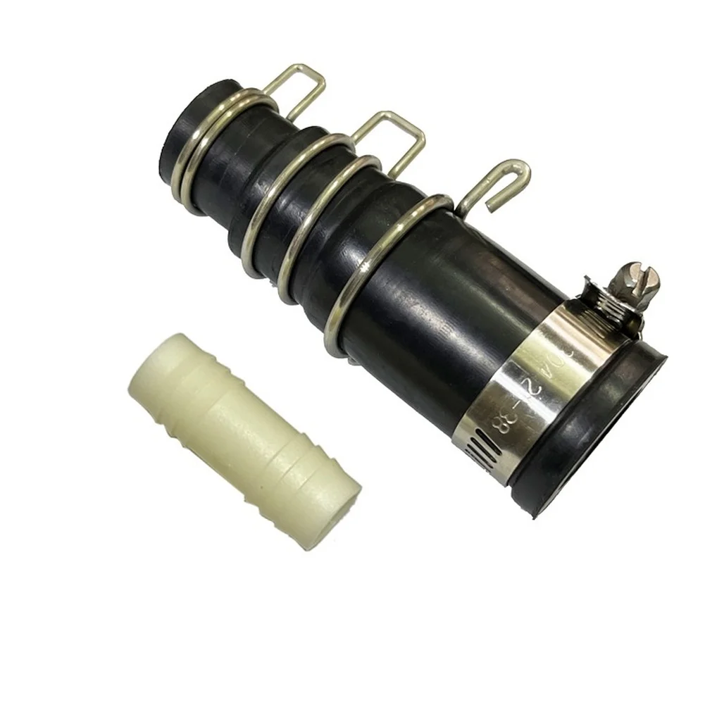 Dishwasher Drain Hose Adapter Kit for Garbage Disposal Rubber Reinforced Clamp Standard 9 1.5cm Secure Fit No Leak