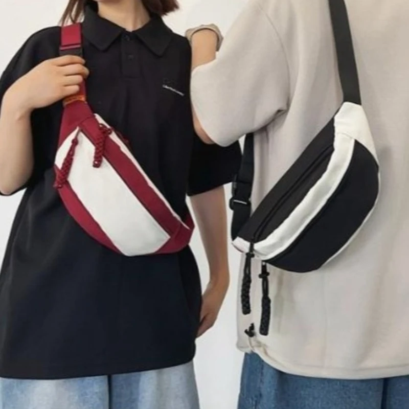 

Wholesale New Nylon Waist Packs Unisex Purse Casual Large Phone Bag Belt Chest Pouch Women's Travel Phone Bags