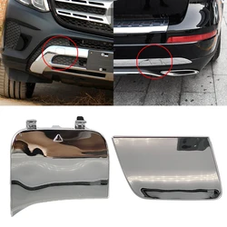 For Mercedes W166 Car Rear Bumper Tow Hook Cover Cap Black For Benz GLS Class 2015-2019 GLS350 GLS450 GLS500 1668852423