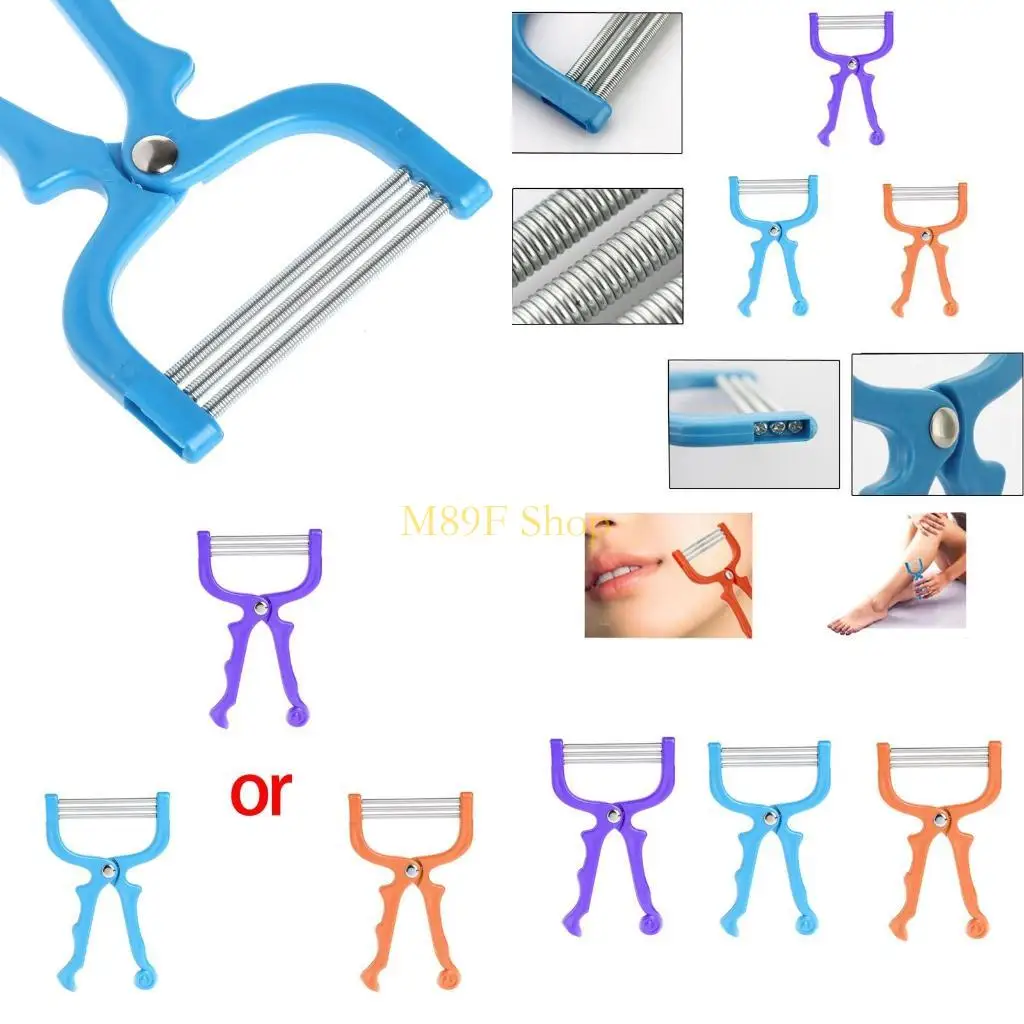 

M89F 1 Pc New Handheld for Facial Hair Removal Threading Beauty Epilator Tool