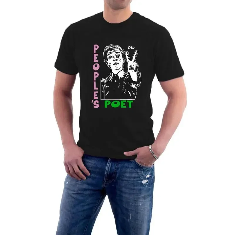 Rik Mayall T Shirt People'S Poet The Young Ones Comic Strip Mr Jolly Sillytees