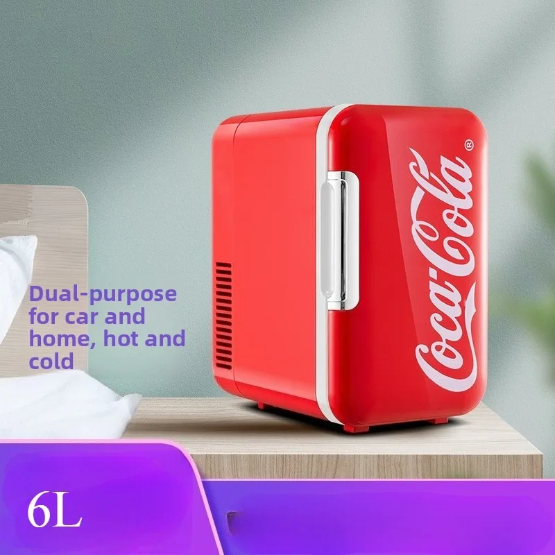 

6L warm cold fskincare cervejeira mini fridge nevera geladeira frost free Refrigerator for home in-vehicle frigobar magalu