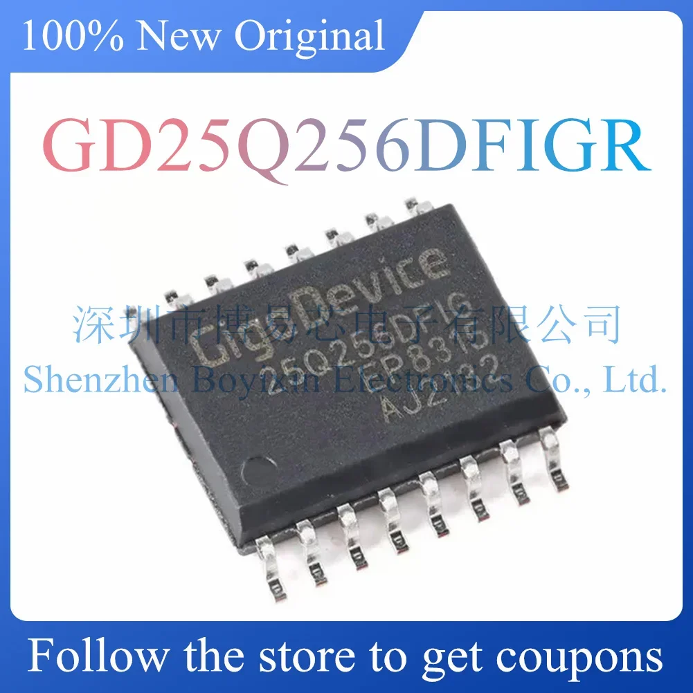 NEW GD25Q256DFIGR.Original Product.Package SOP-16