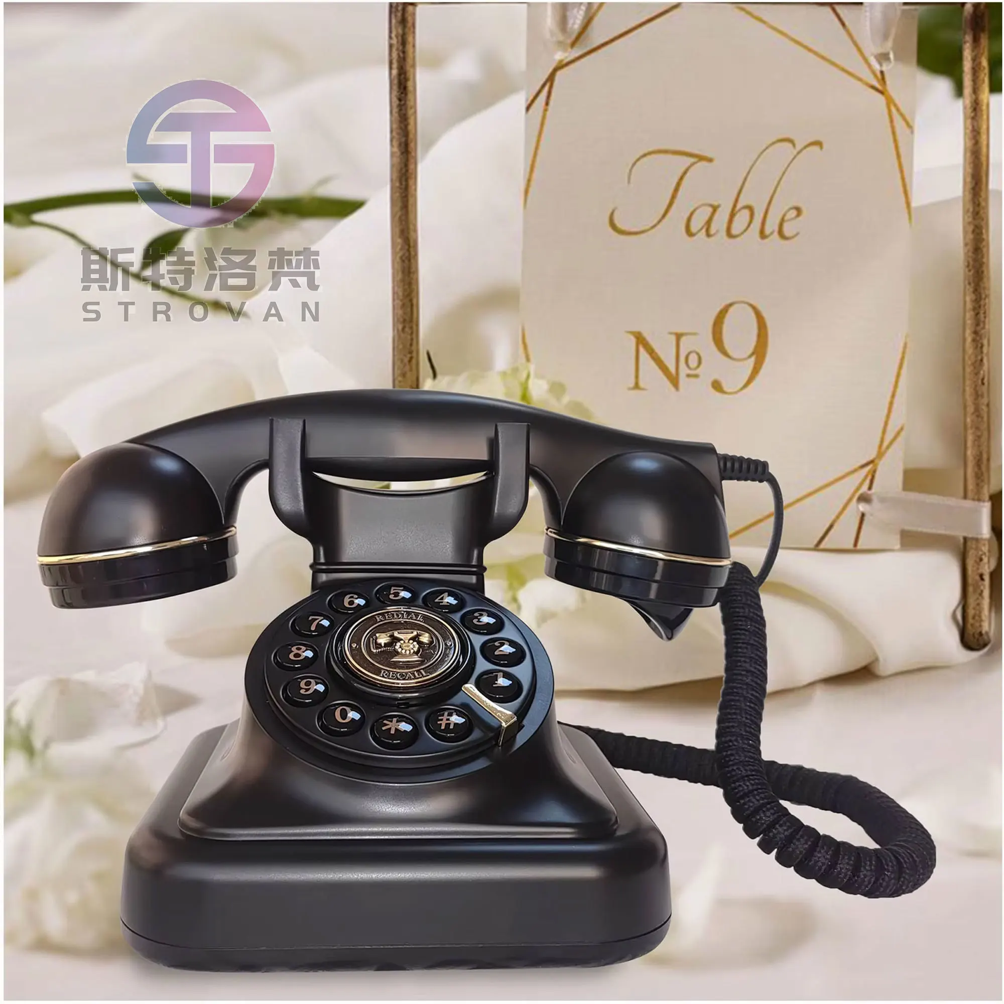Antique Telephone Wedding Telephone Message Recording Vintage Audio Message Book Vintage Message Book Confession Voicemail