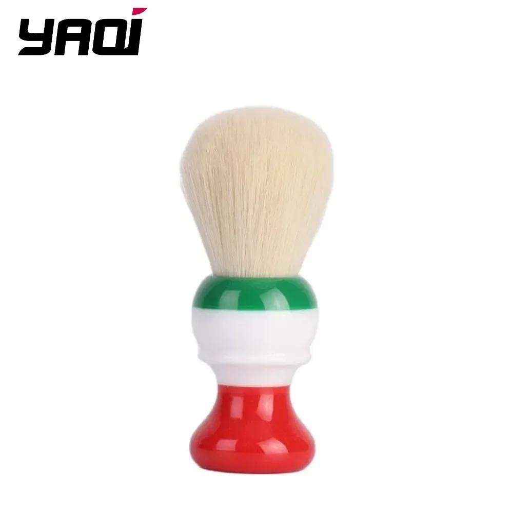 

YAQI Freedom Italian Flag 24mm Cashmere Synthetic Knot Mens Shaving Brush