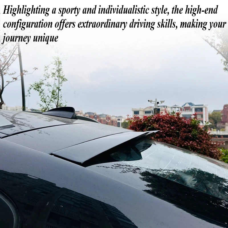 Для BMW X6 E71 E72 2008-2014 Спойлер на крышу Заднее крыло Супер спортивный стиль Простая установка Внешний стиль Обновление кузова Комплект деталей