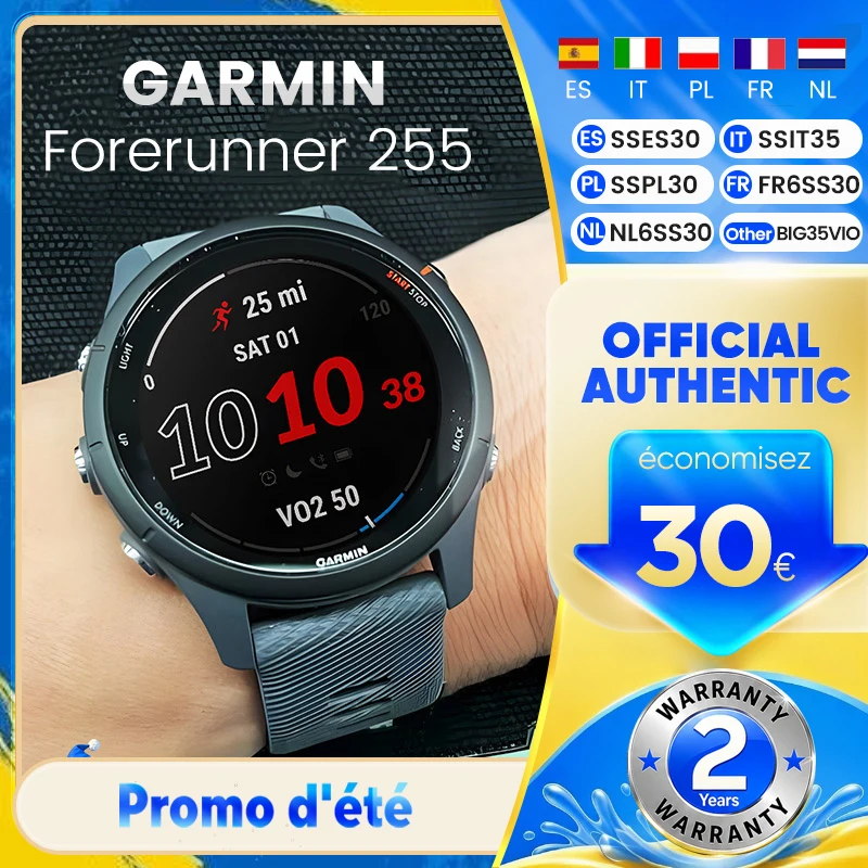 Reloj Inteligente Garmin Forerunner 255