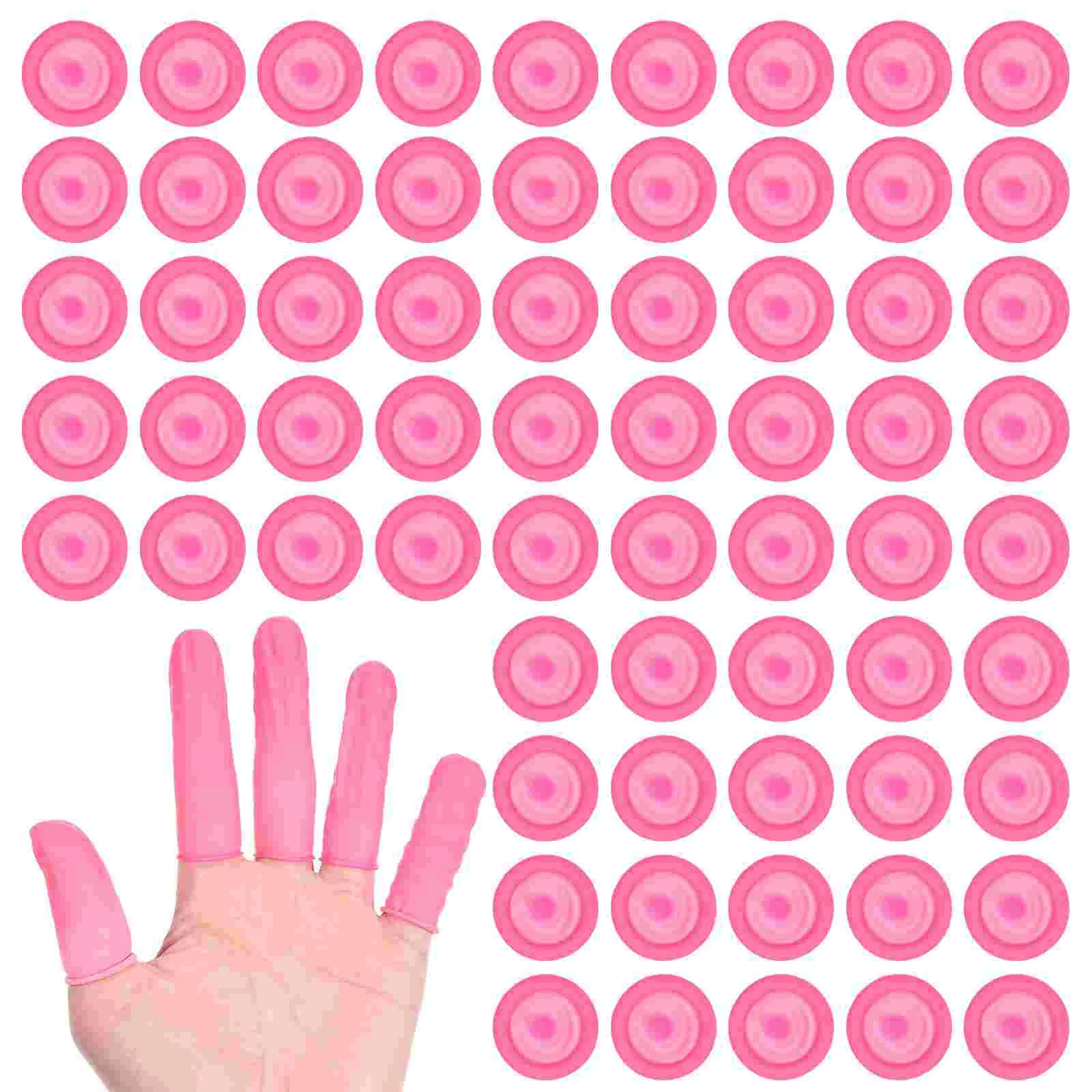 600Pcs Disposable Finger Cover Latex Finger Protective Cover Fingertip Disposable Cover Fingertip Protector