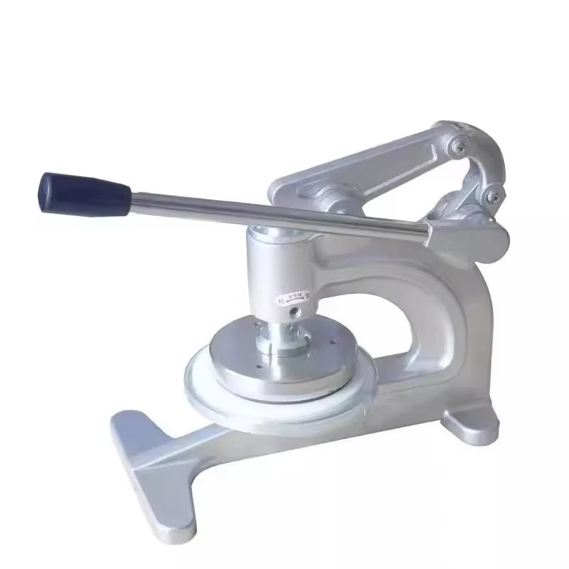 

Manual Alloy Hand-Press Circular Fabric Sampler Cutting Machine