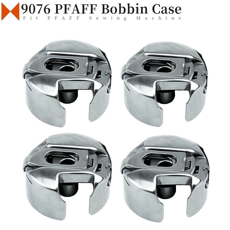 4 PCS/Lot 9076 Bobbin Case Fit Pfaff 7510,7550,7562,1211,1222,1473,1471,1475, 130, 229, 234 #91-105544-91 BC-HPF134 BC-9076NBL