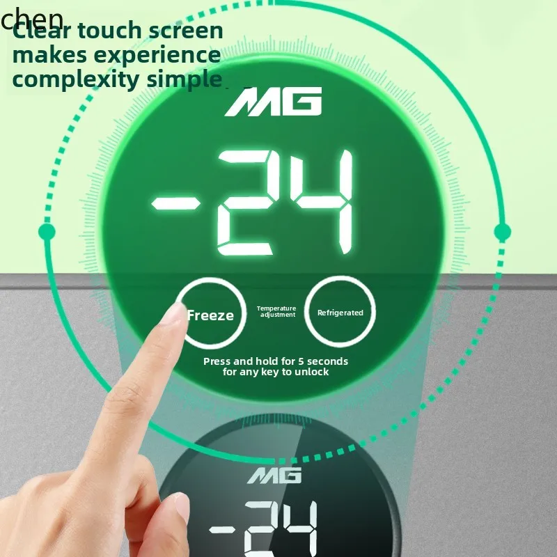 HXL energy-saving small refrigerator household small office double door refrigerator