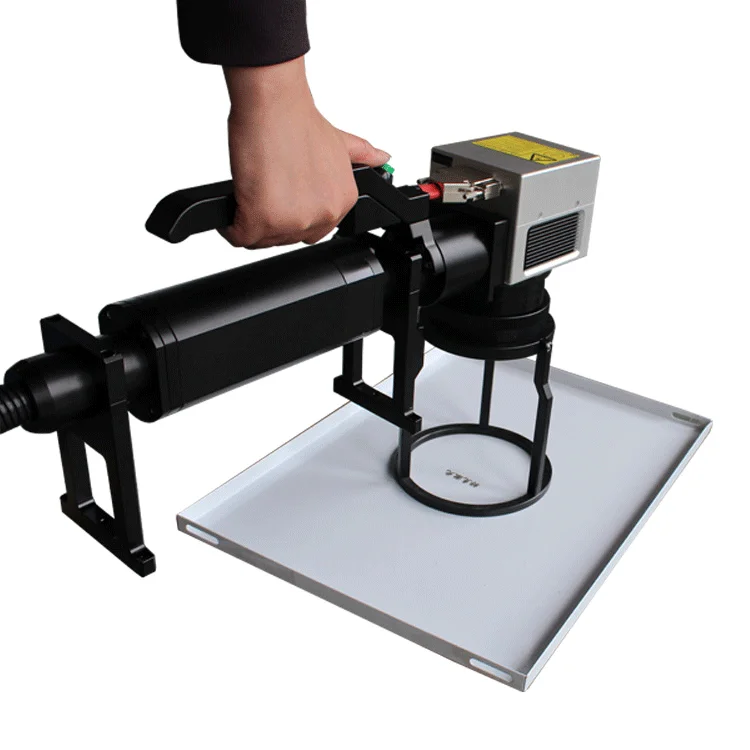Handheld Fiber Laser Marker – 20W/30W/50W for Custom LOGO on Metal Gifts, Rings & Nameplates