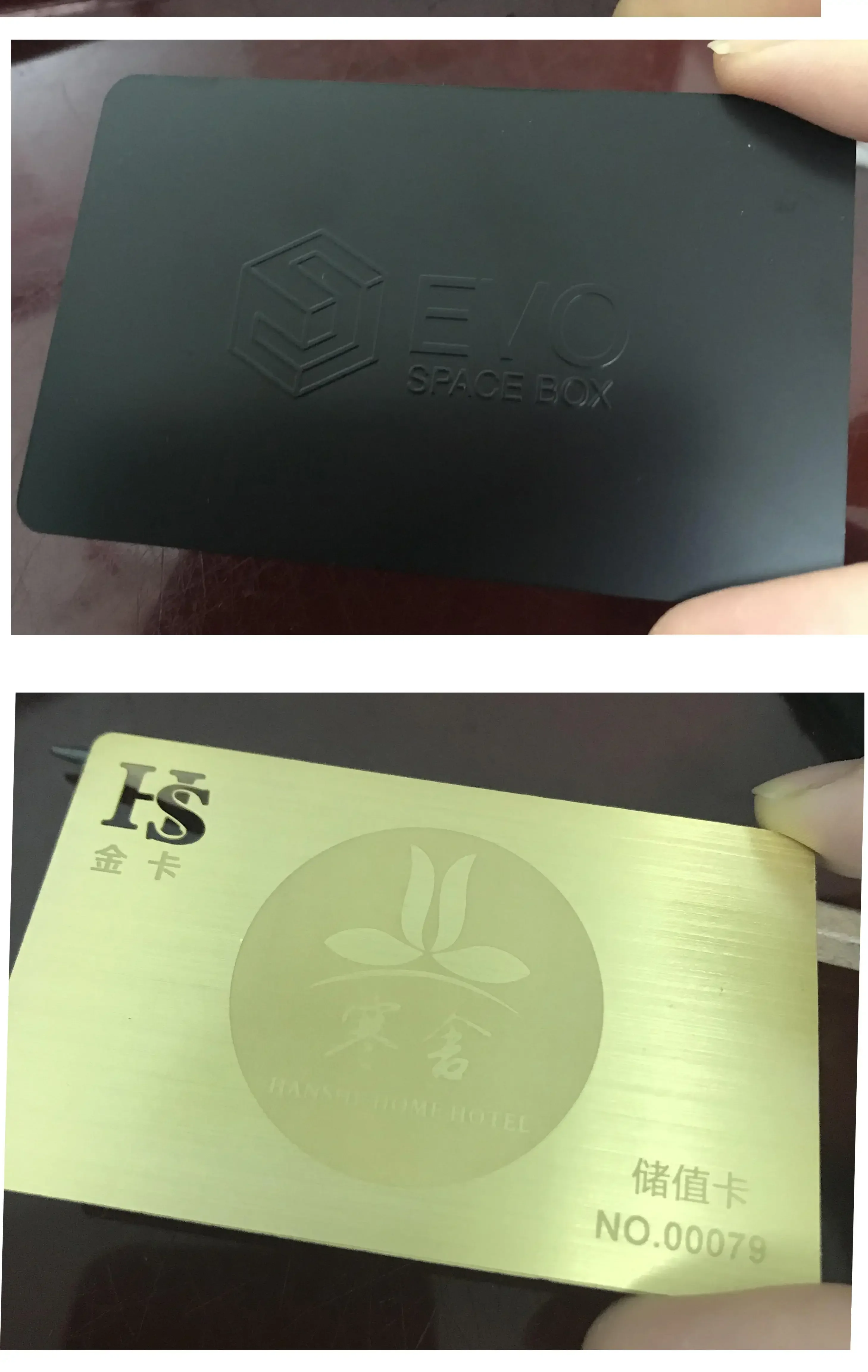 مخصص الفولاذ المقاوم للصدأ بطاقة معدنية الأشعة فوق البنفسجية الطباعة الرقمية بطاقات الأعمال NFC بطاقة الأعمال بطاقات الأعمال المعدنية مع الشعار