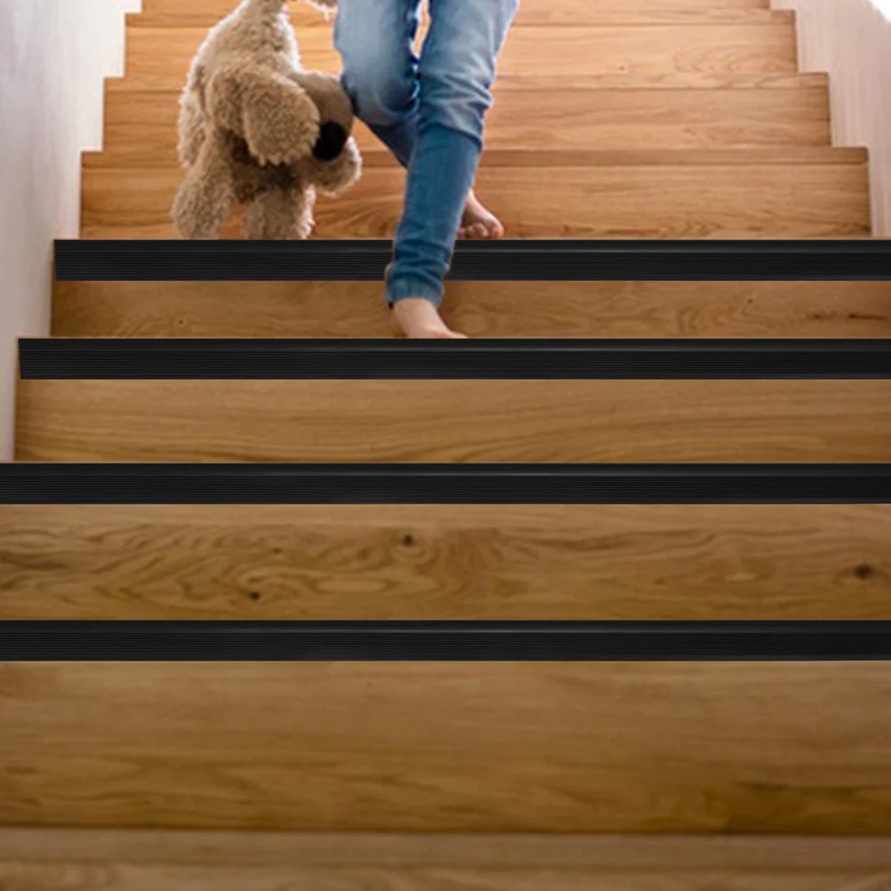 

1 Roll Waterproof Anti-Slip Step Edging Non-Skid Tread Strip Grip Tape Easy Install Outdoor Indoor Use Stair Nosing Stair Nose