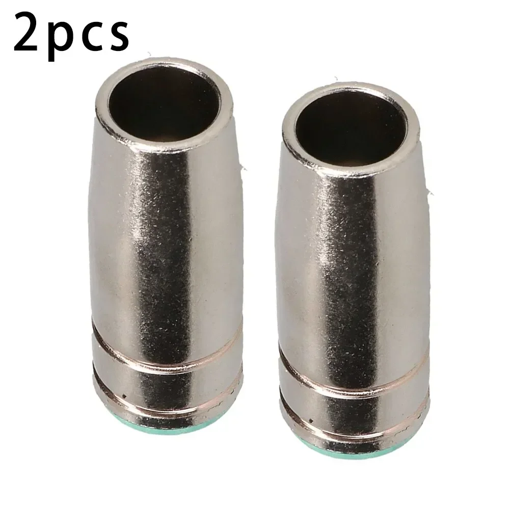 Practical and 2pcs Cone Nozzle Shroud Style Welding Welder MIG MB25 Gas Push On Accessory for Protection