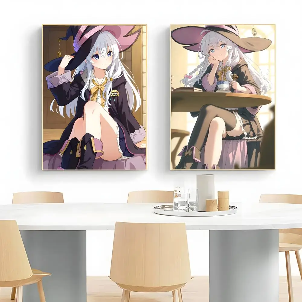 Wandering Anime Wandering Witch The Journey of Elaina Poster Wall Art Print Decorative Mural Home Decor Gift Unframed