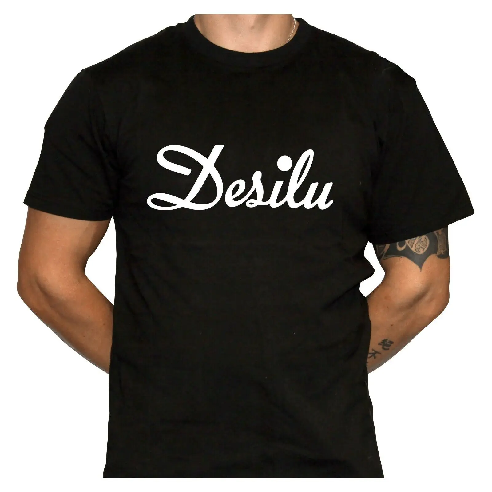 

Футболка DESILU STUDIOS Defunct Television Studio 100, хлопок с предварительной усадкой