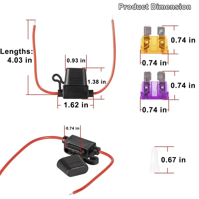 000-14041-001 HDS/Elite/Hook Power Cable,3 Foot, 2-Wire Power Only Fits for Lowrance HDS, Elite FS, Elite Ti2, Hook, Mark