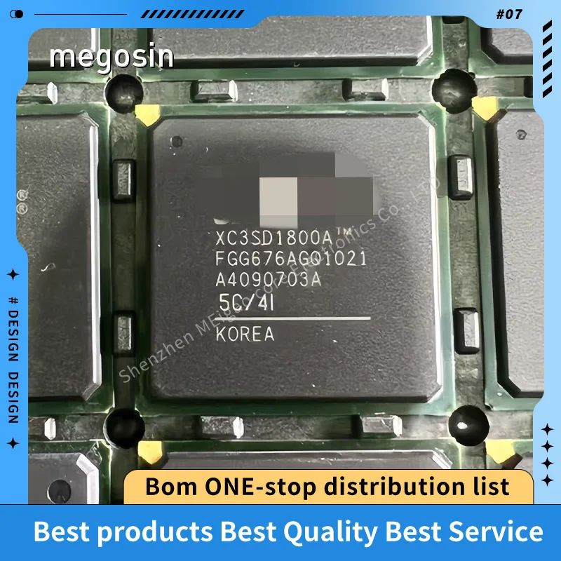 1PCS/LOT XC3SD1800A-4FGG676 XC3SD1800A-FGG676 XC3SD1800A BGA676 Programmable logic chip