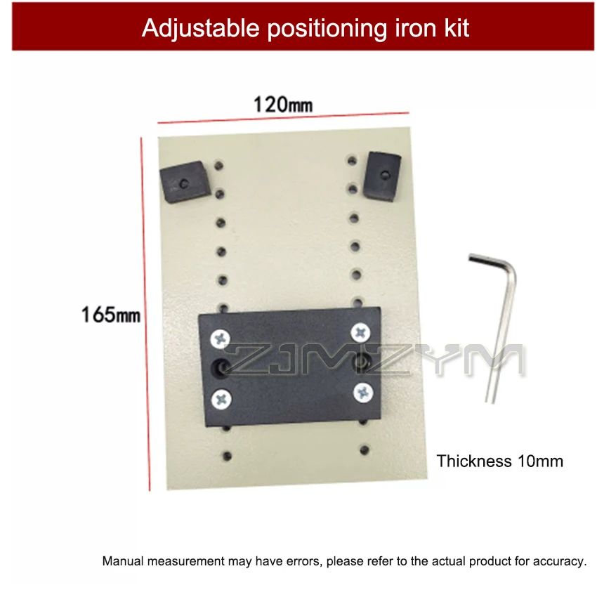 Jewelry Inlaid Tray Mounting Plate Embedded Countertop Clamping And Fixing Tool Jewelry Setting Tools Set Positioning Iron Kit