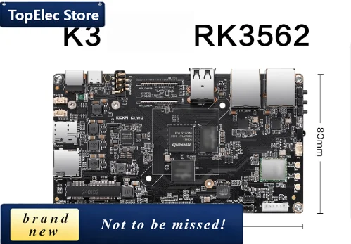 TopElec K3 RK3562 development board ARM embedded Android motherboard control board AI core board customization