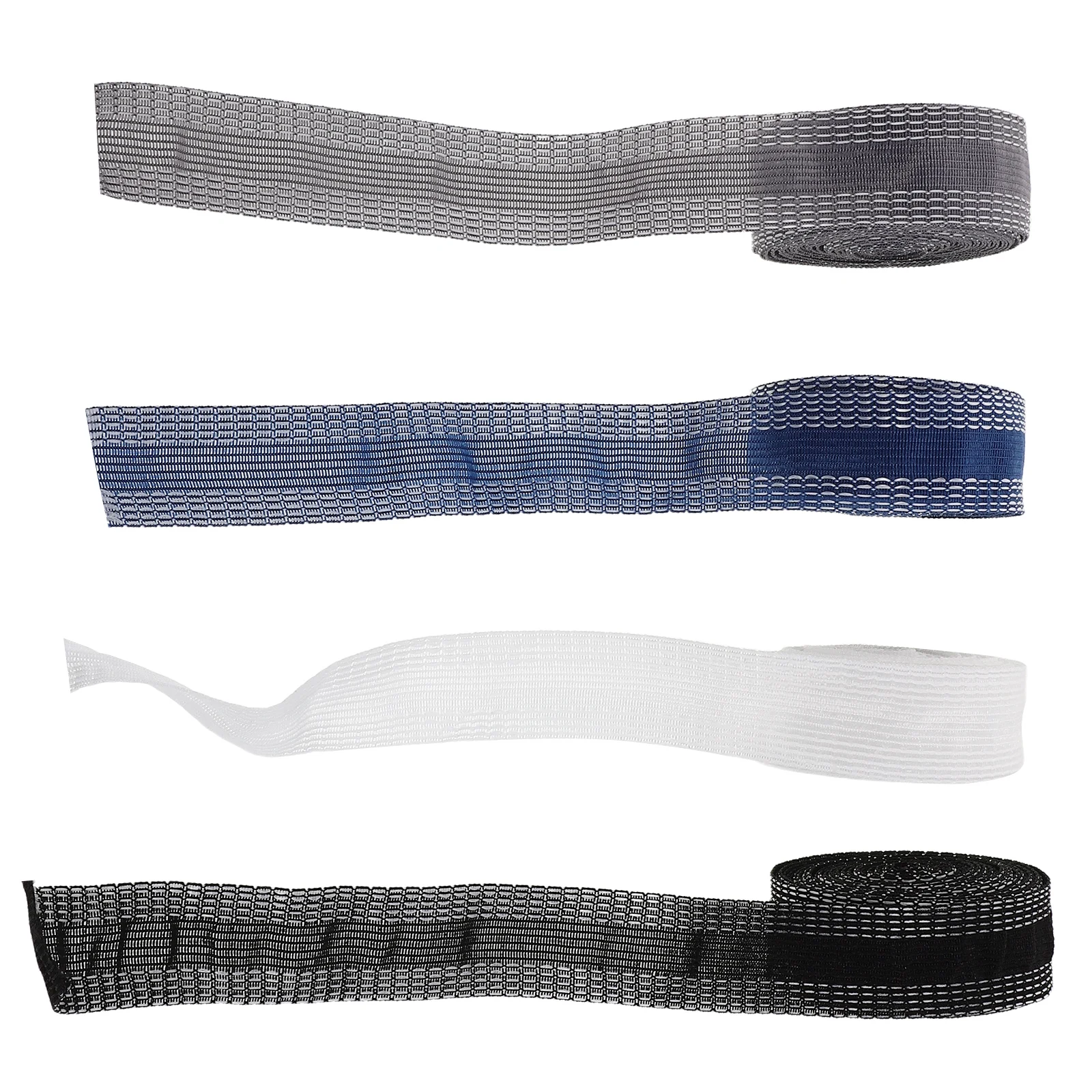 

4 Rolls Washable Iron-on Hem Tape Adhesive Seamless Strip for Pants Skirts No Sew Alteration Tape Hemming Web Iron on