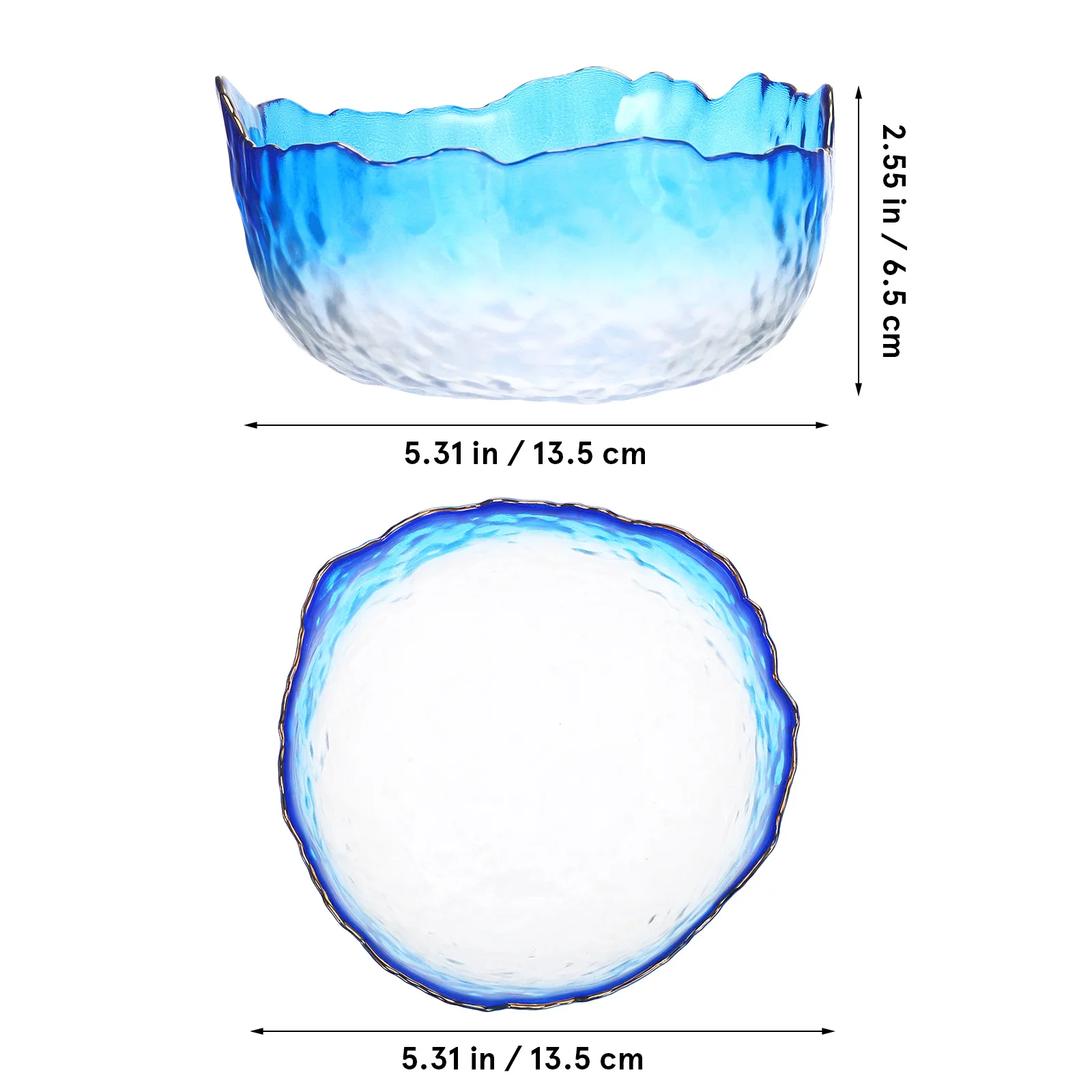 وعاء زجاجي لغسل الأظافر بتصميم احترافي، وعاء للعناية باليدين، أداة لإزالة طلاء الأظافر بشكل أسرع، أوعية نقع اليدين
