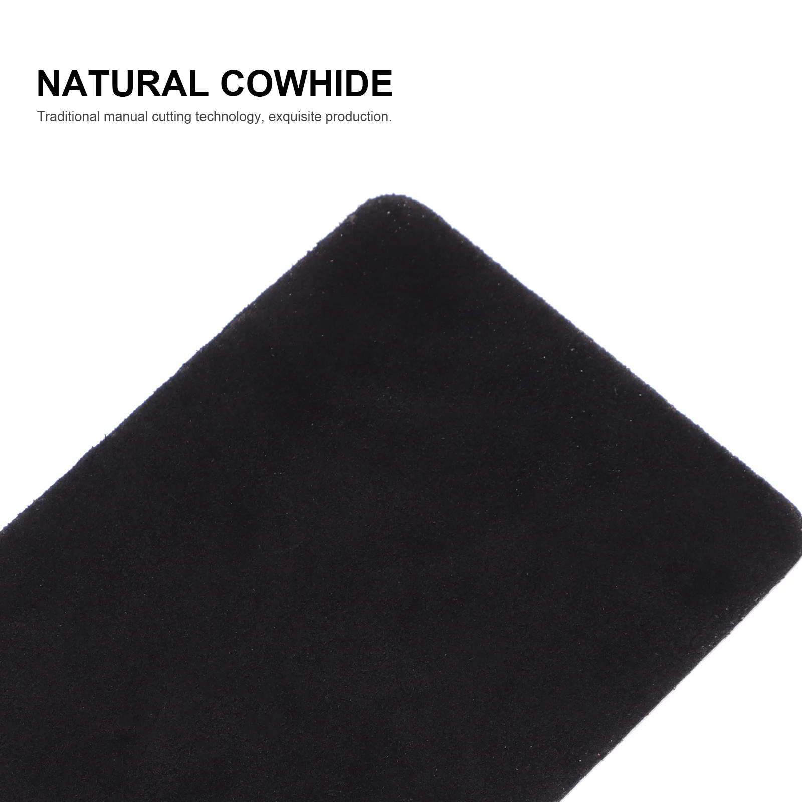 

1pc Cattlehide Non-Slip Pad For Pipa Musical Instrument Small Size Easy Installation Wearable Dirt-Resistant Practice