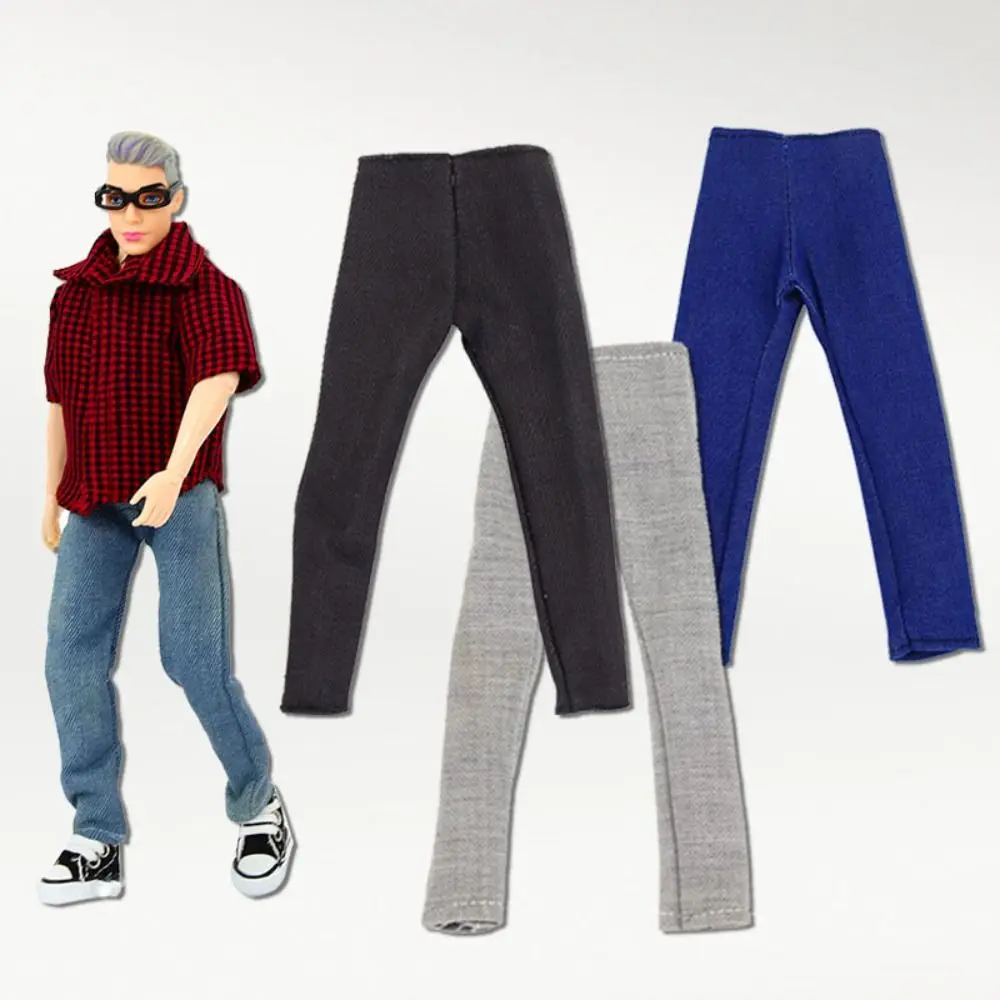 New Fashion Male Doll Trousers Casual Wears 10 Styles Doll Clothes Jeans Pants 11.5