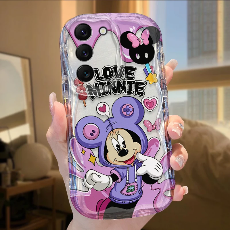 Disney Mickey Mouse Case for Samsung Galaxy S24 S23 S22 S21 Ultra Plus S20 FE A73 5G A72 A71 A54 A53 A52 A51 A50S A50 Soft Cover