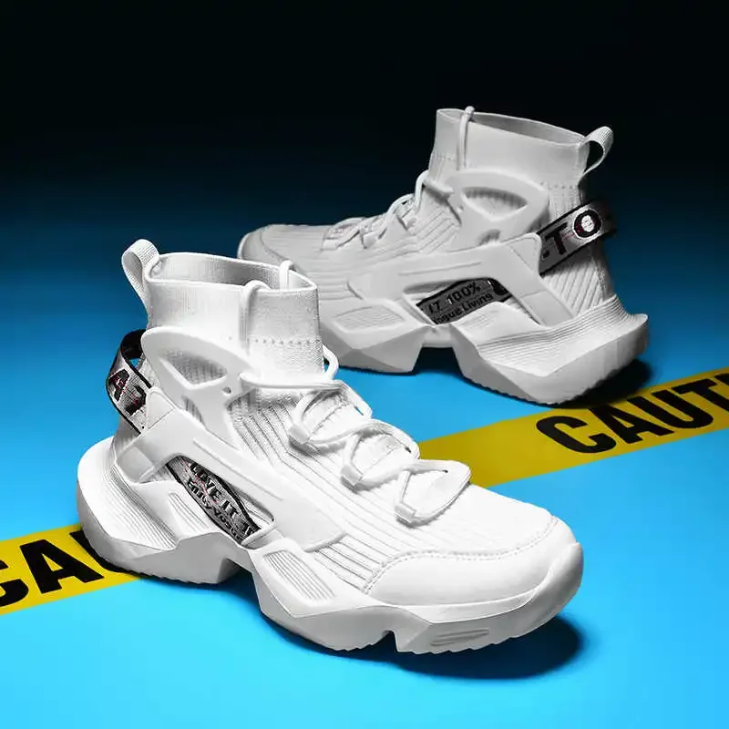 Autumn-spring Parkour Black And White Boots Bot Shoes Mens Shoes Size 12 Sneakers Sport Seasonal Loafter Loafersy Krasovki