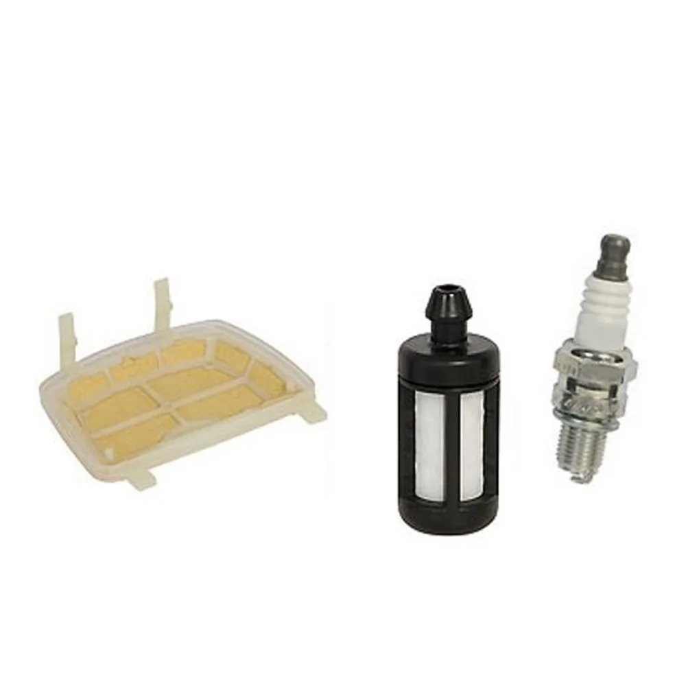 Kit prático de reparo de filtro de combustível de ar, conjunto de equipamentos de componentes de vela de ignição, conjunto de substituição de vela de ignição sobressalente