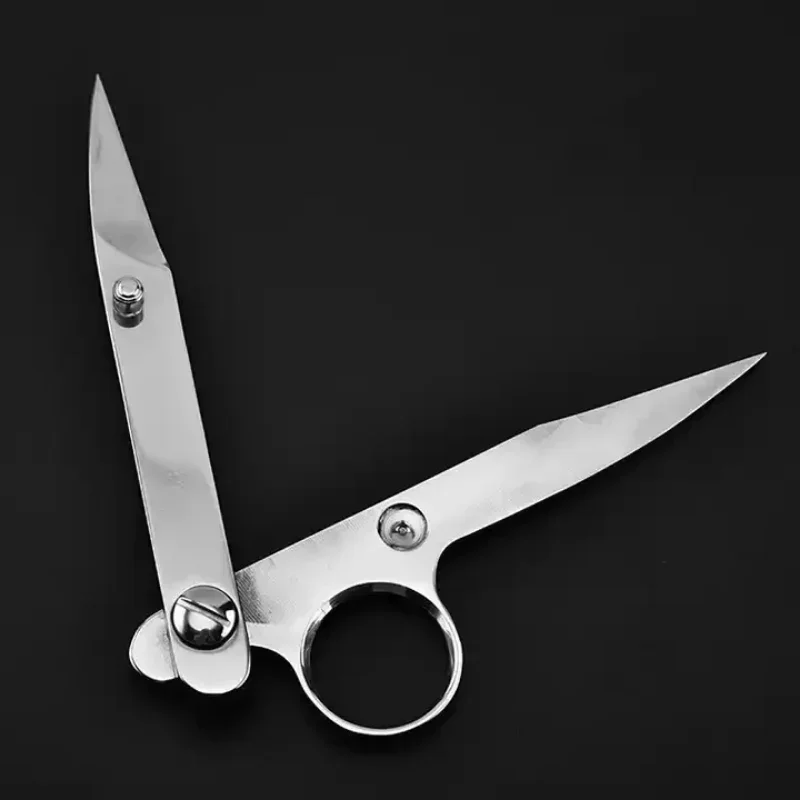 Professionelle Nähscheren aus Edelstahl, Stoffschere für Stickerei, Präzisionsschneiden, scharfe Klingen, Bastel- und Schneidewerkzeug – Detail 4