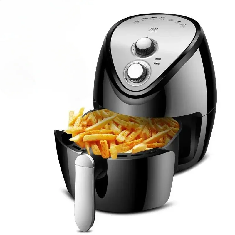 DK105: LargeCapacity Smart Air Fryer, OilFree Frying Machine, MultiFunction Digital Cooker for Family, Automatic Kitchen