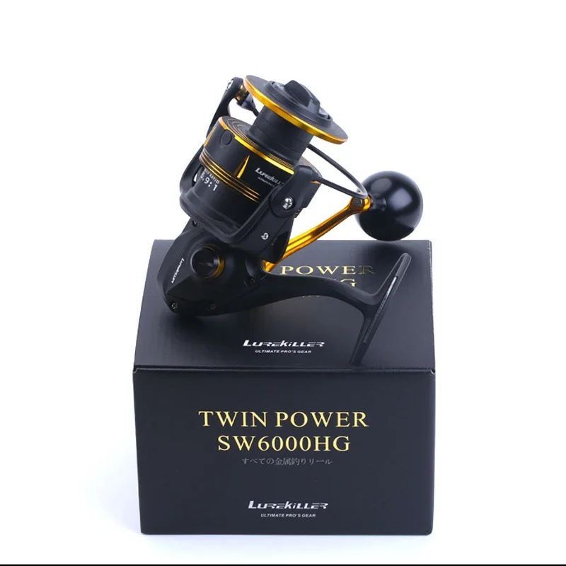 

NEW Lurekiller TWINPOWER Series Fishing Reel Japan Long Casting Saltwater Spinning Trolling Fishing Reel