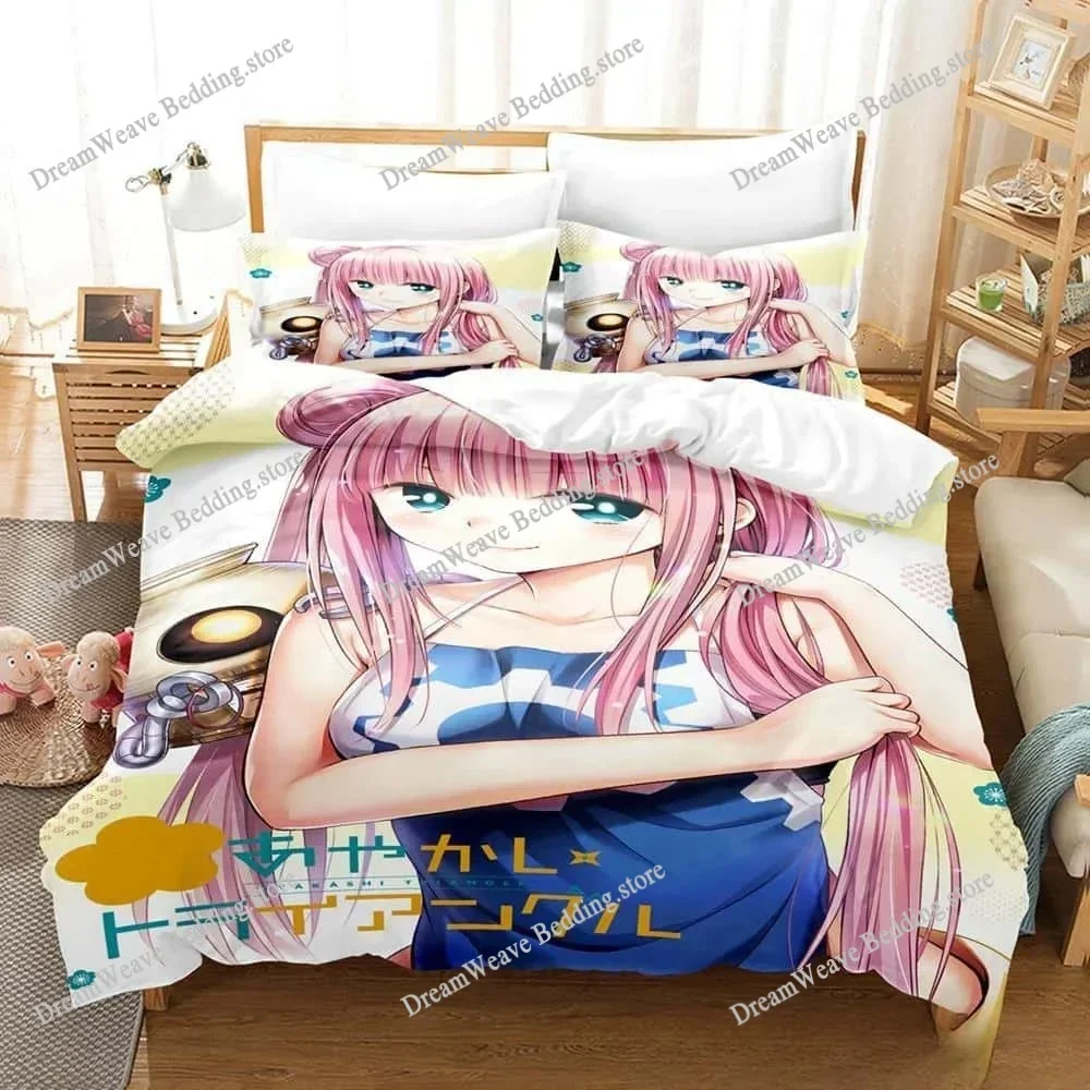 Fashion 3d Print Anime Akame Ga Kill Bedding Set Boys Girls Twin Queen Size Duvet Cover Pillowcase Bed Kids Adult Home TextilesF