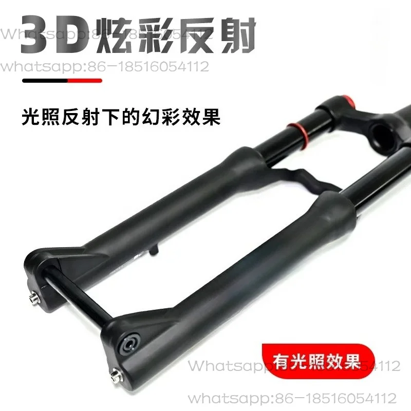 Mountain bike quick release bucket shaft air pressure fork accessories 20 inch 24 inch with damping absorber 120/140 stroke